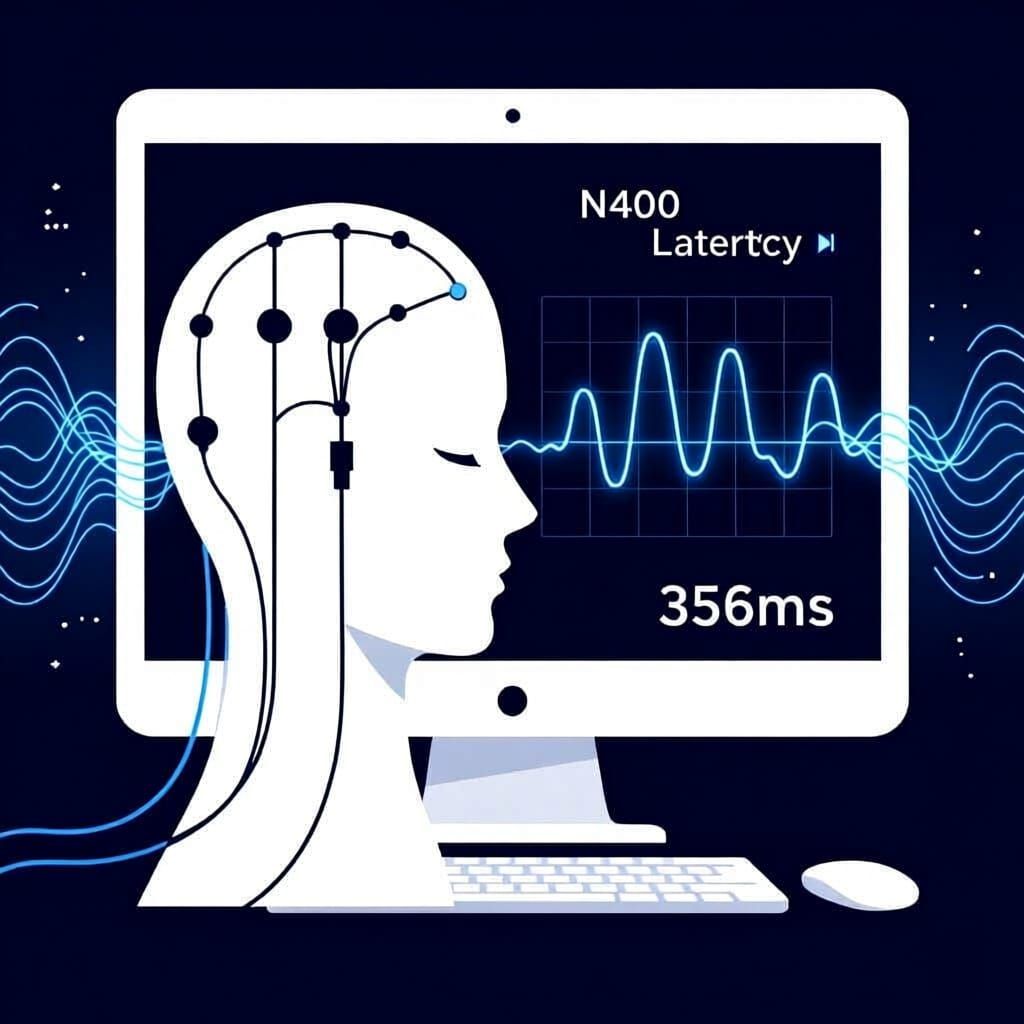 Create an image of a head icon, outline and no distingguishable features. There will be 5 eeg leads running down the midline. These leads fl...