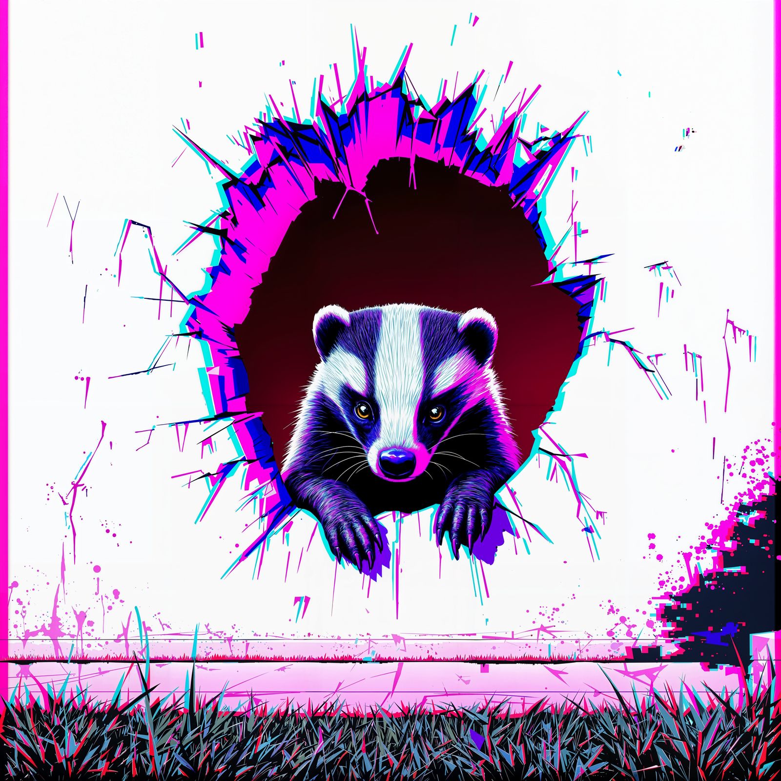 Glitch Badger