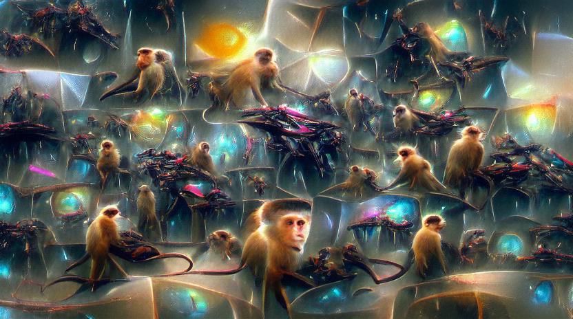 Ten Thousand Space-Monkeys