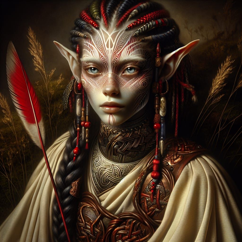 young Vaelthira&Serelya Aurélótë - Sisters of the Dawn-Kin council - Start Image 1