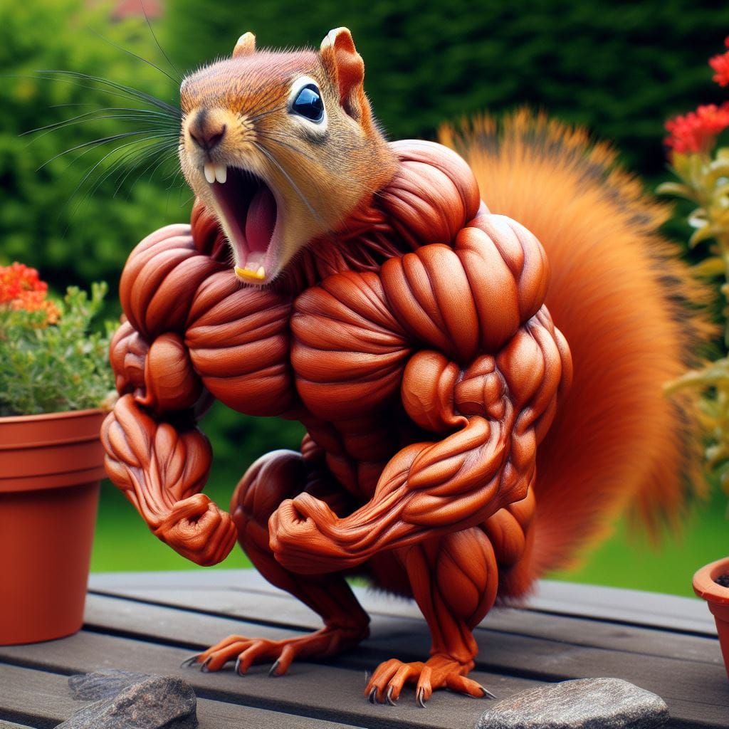 Climate change- Super Squirrel