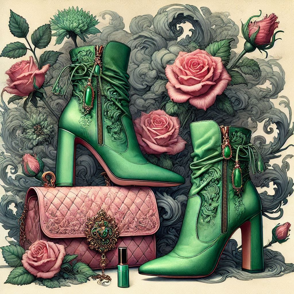 Rose and Green   by @MSmith 