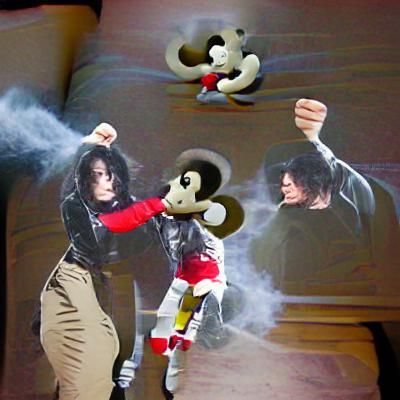 michael jackson vs. mickey mouse