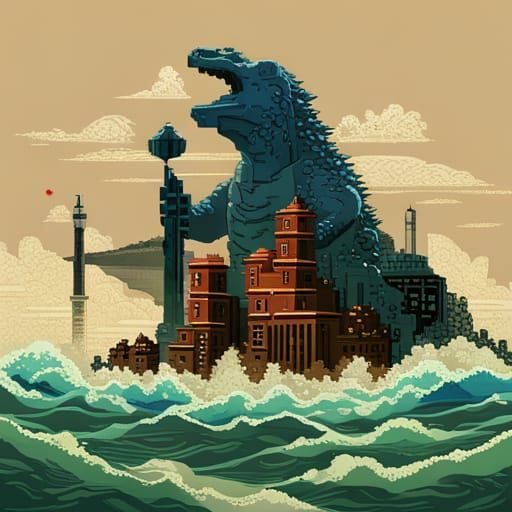 Godzilla; An Ecological Disaster  by @Pandorica