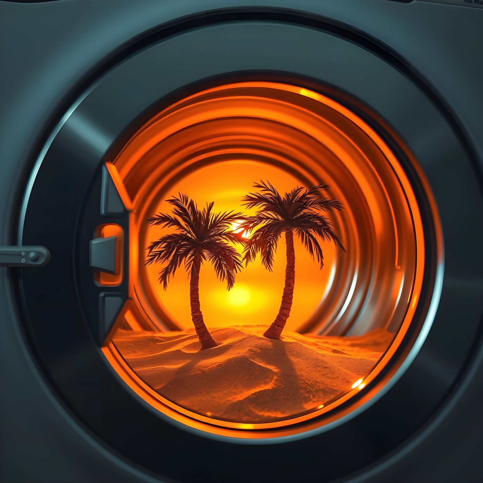 Palm trees in my washing machine