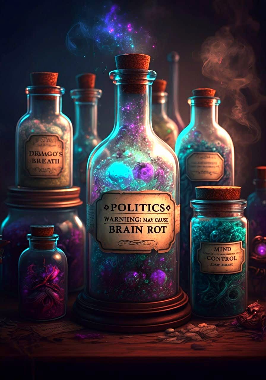 Politics Potion  by @Basic_Shmasic