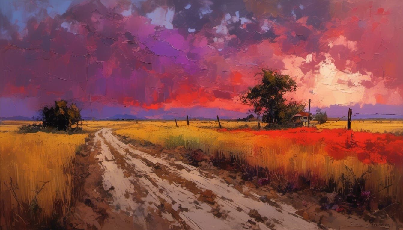 Onward down the road  by @Benj