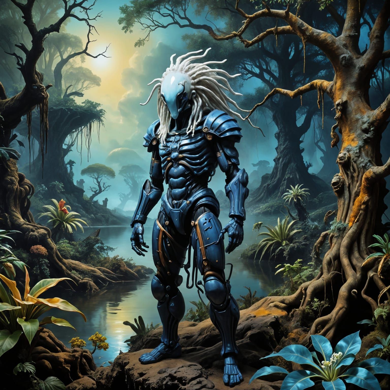 Alien Hunter - Assassin  by @Brutal Lee