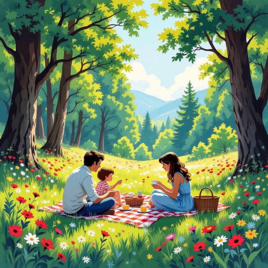 Bernie Wrightson Stephen Hillenburg family picnic