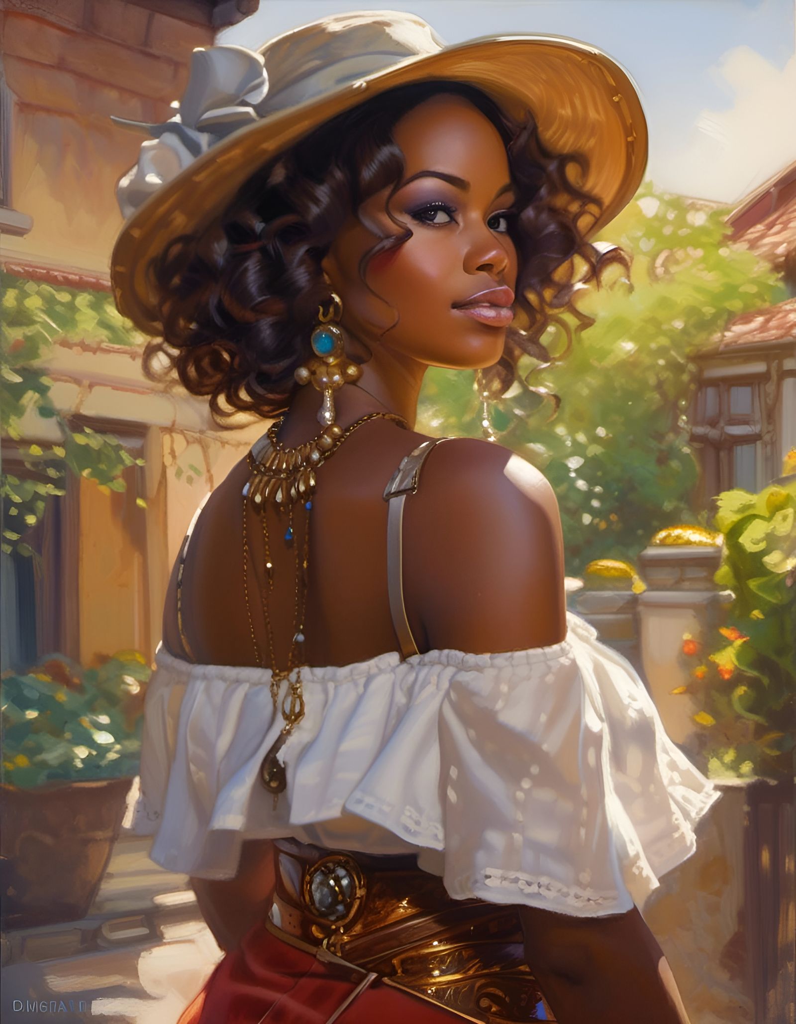 Gorgeous African Woman