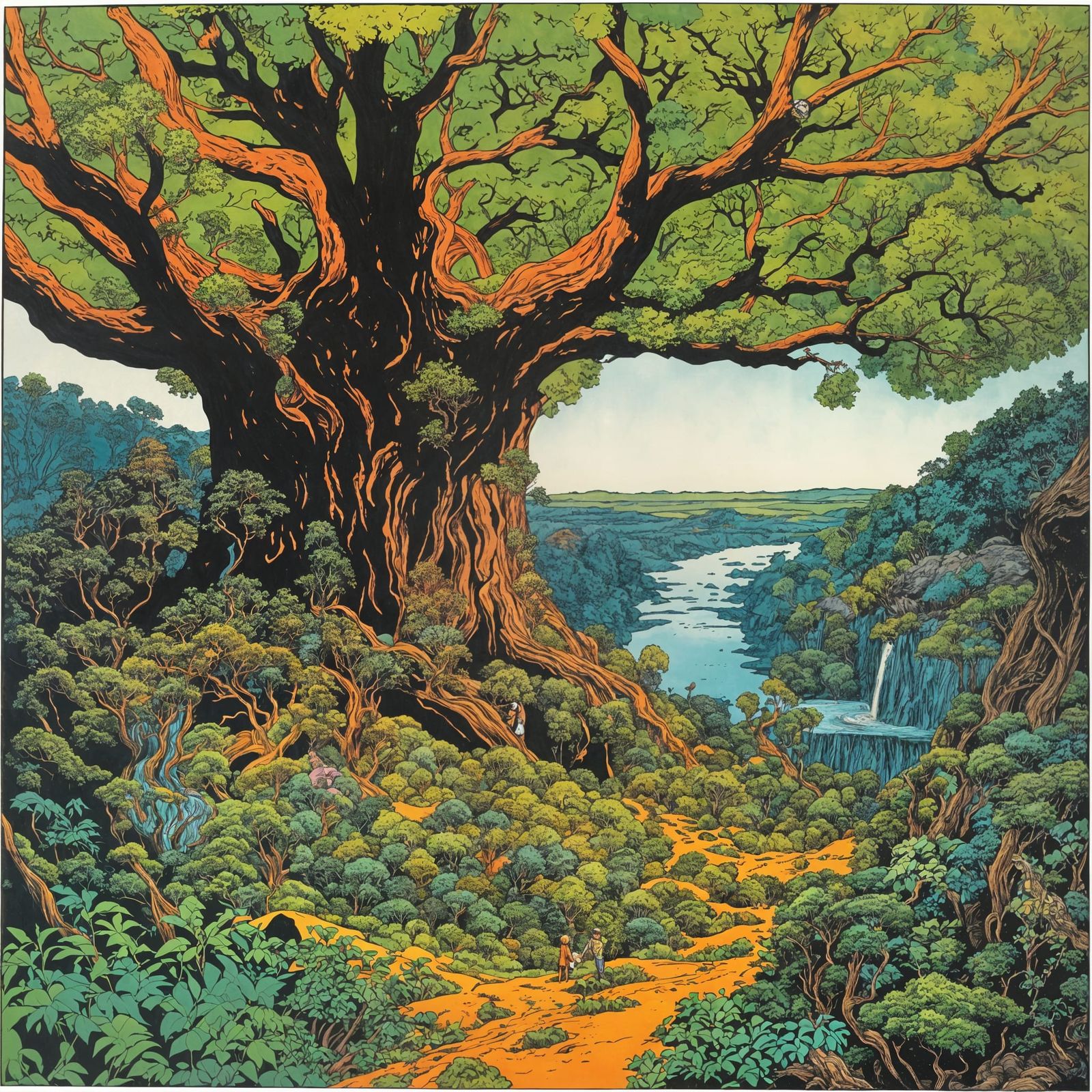 Spending my time in a tree at the edge of the world 3