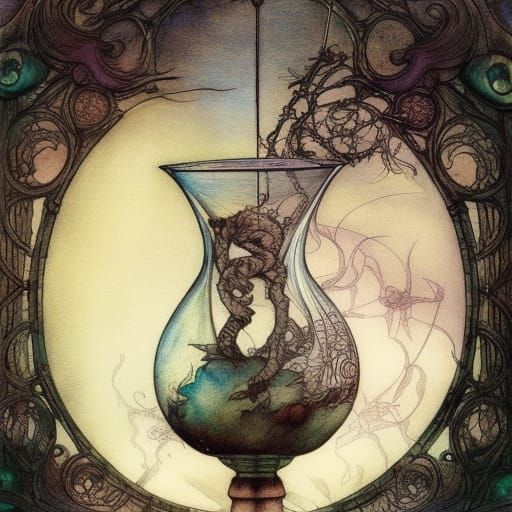Life and death in a glass 1