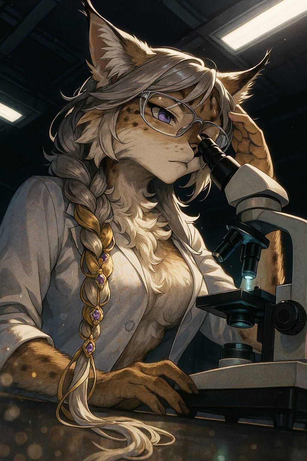 Rena in the Lab