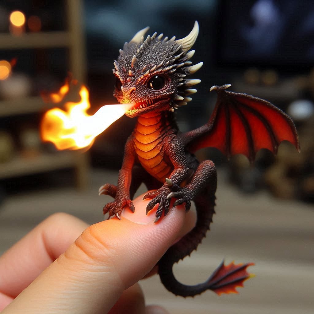 Evil dragon cub