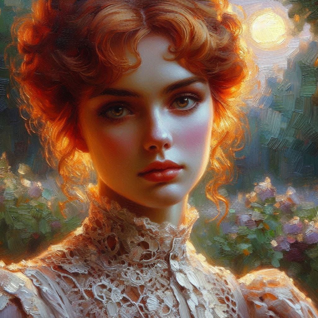 Moonlight Portrait IV  by @Corina