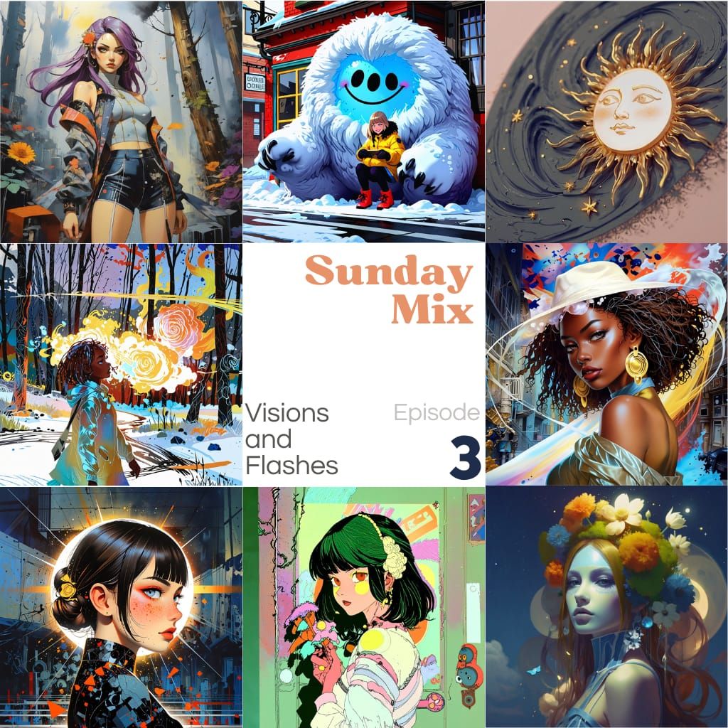 SundayMix Creative Mashup // Visions and Flashes