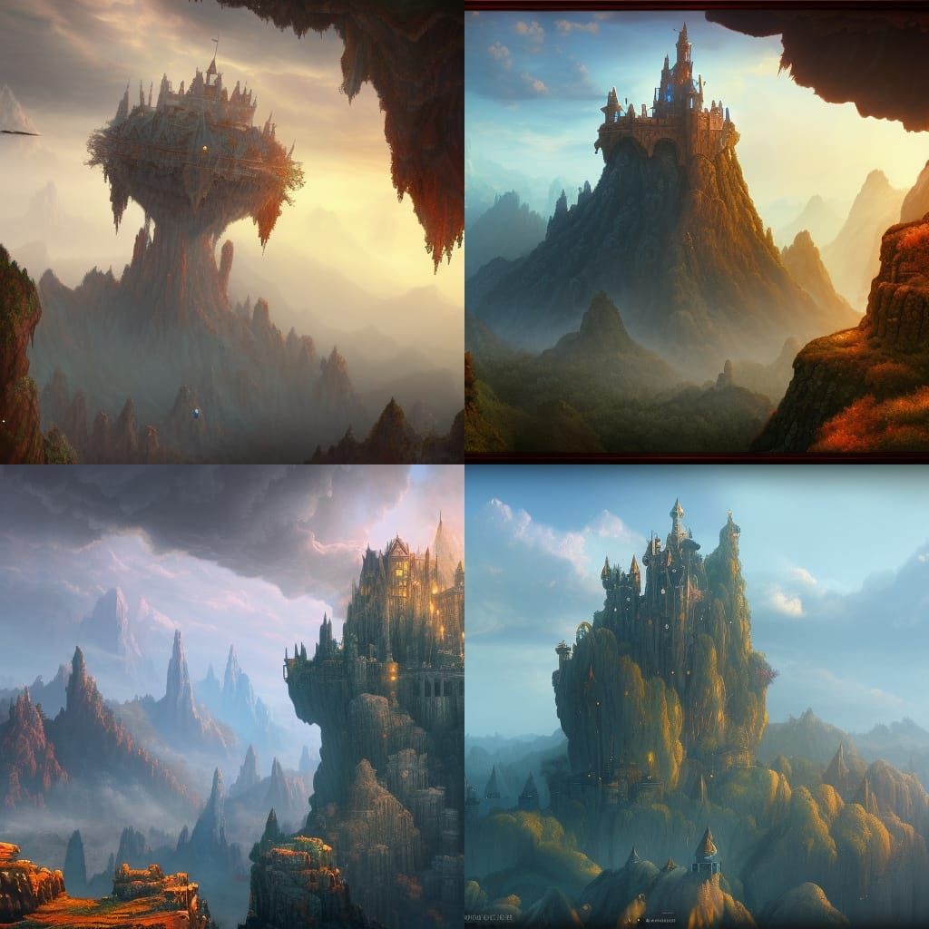 Ethereal castles