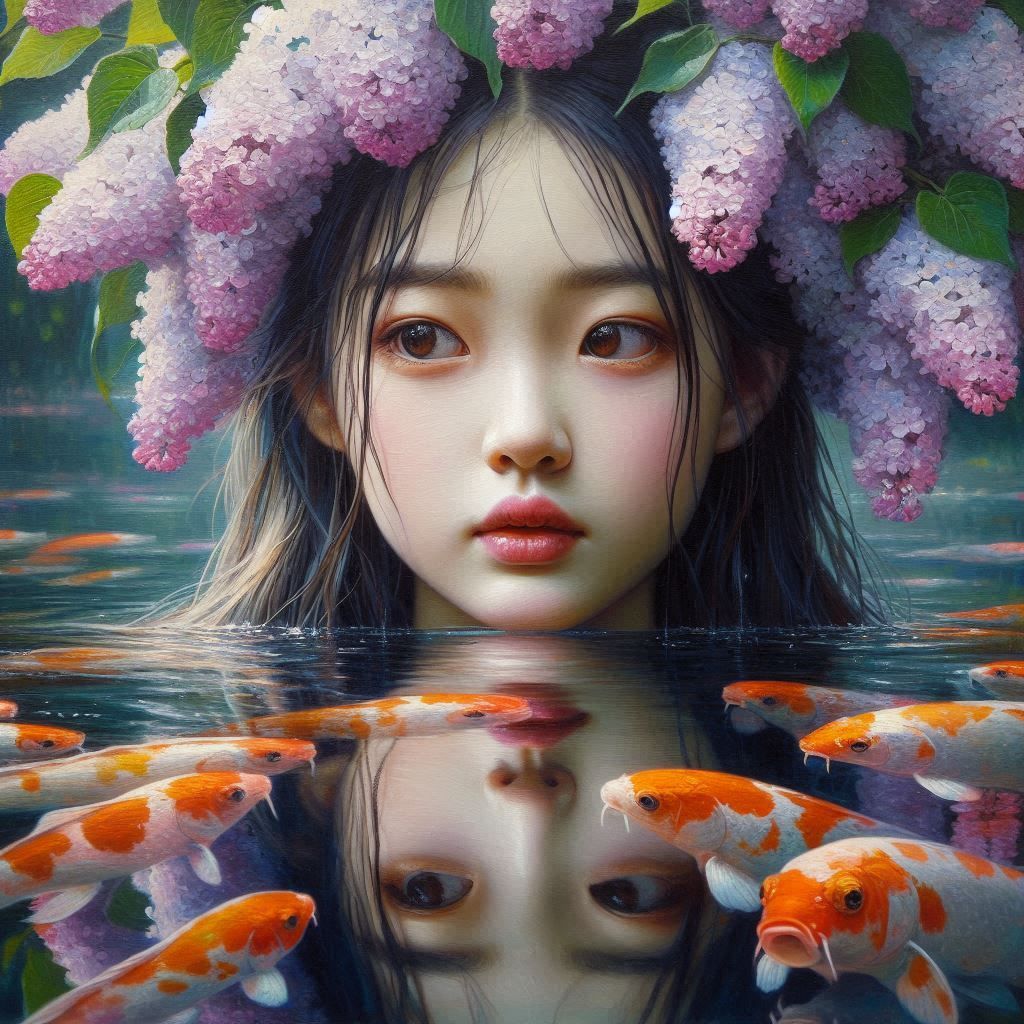 My Portrait Series Korean Girl