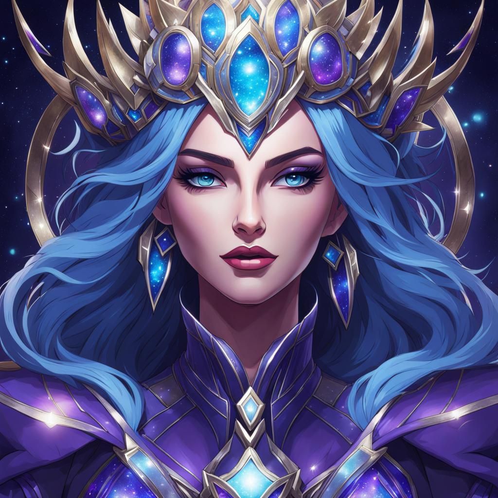 Cosmic Empress - AI Generated Artwork - NightCafe Creator