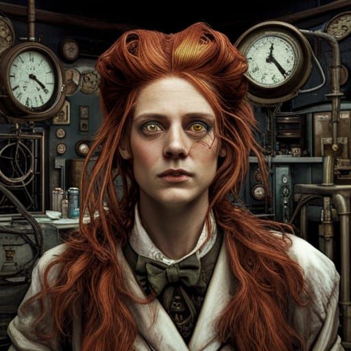 Curiously Curie Time Leap  by @LavaHawtty