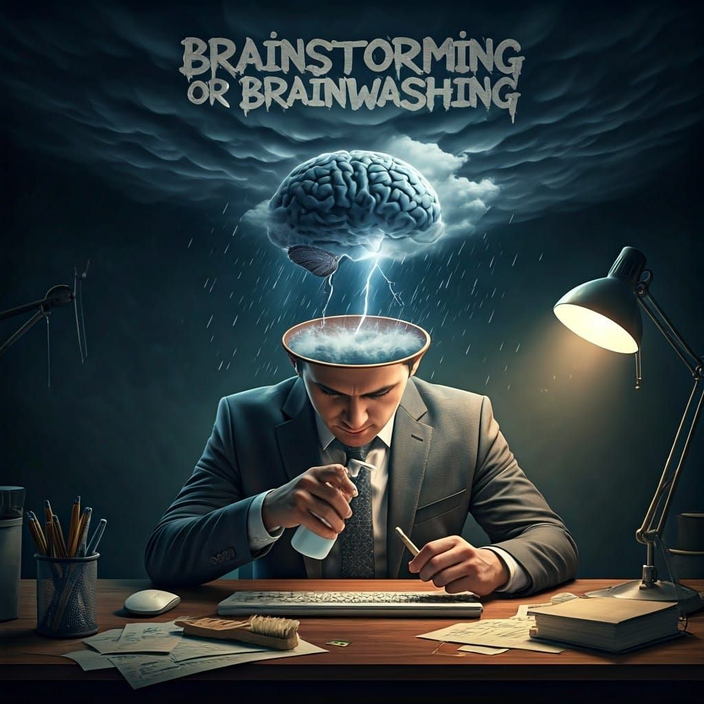 What is it - Brainstorming or Brainwashing?