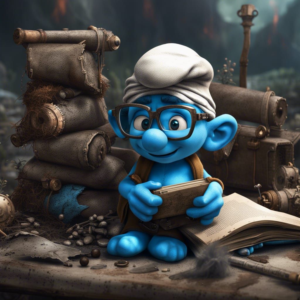 Brainy Smurf (cute)