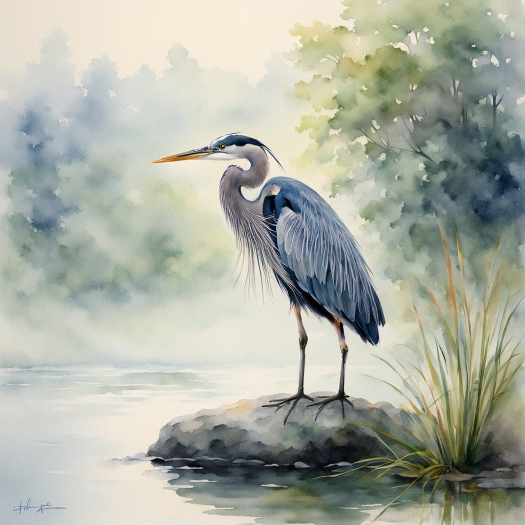 Heron   by @eileenMcC