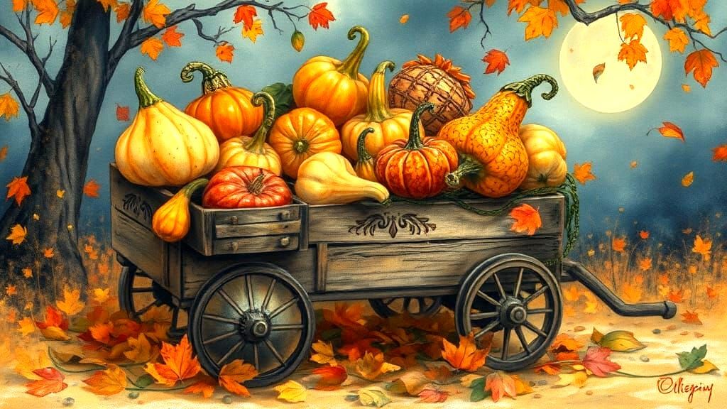 Autumn Harvest  by @Angelik