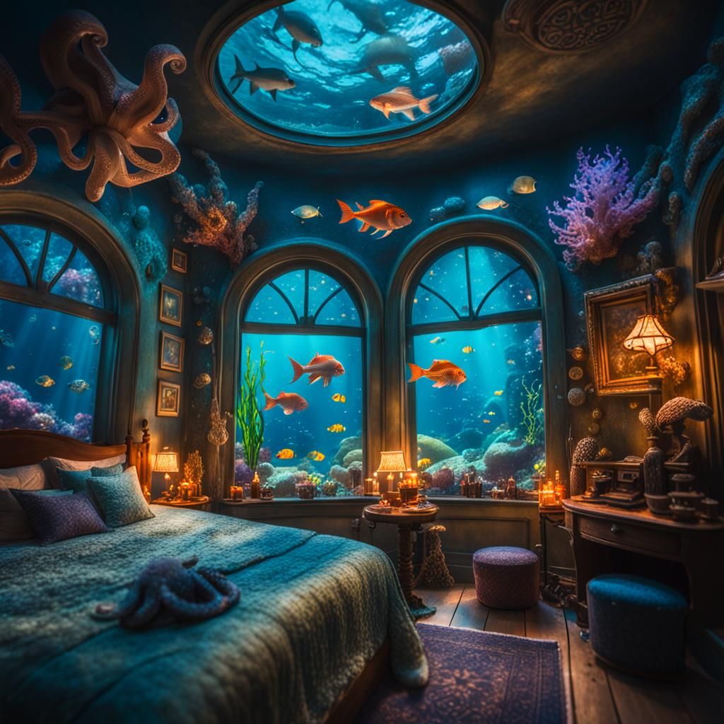 Submarine bedroom  by @Schmieso 