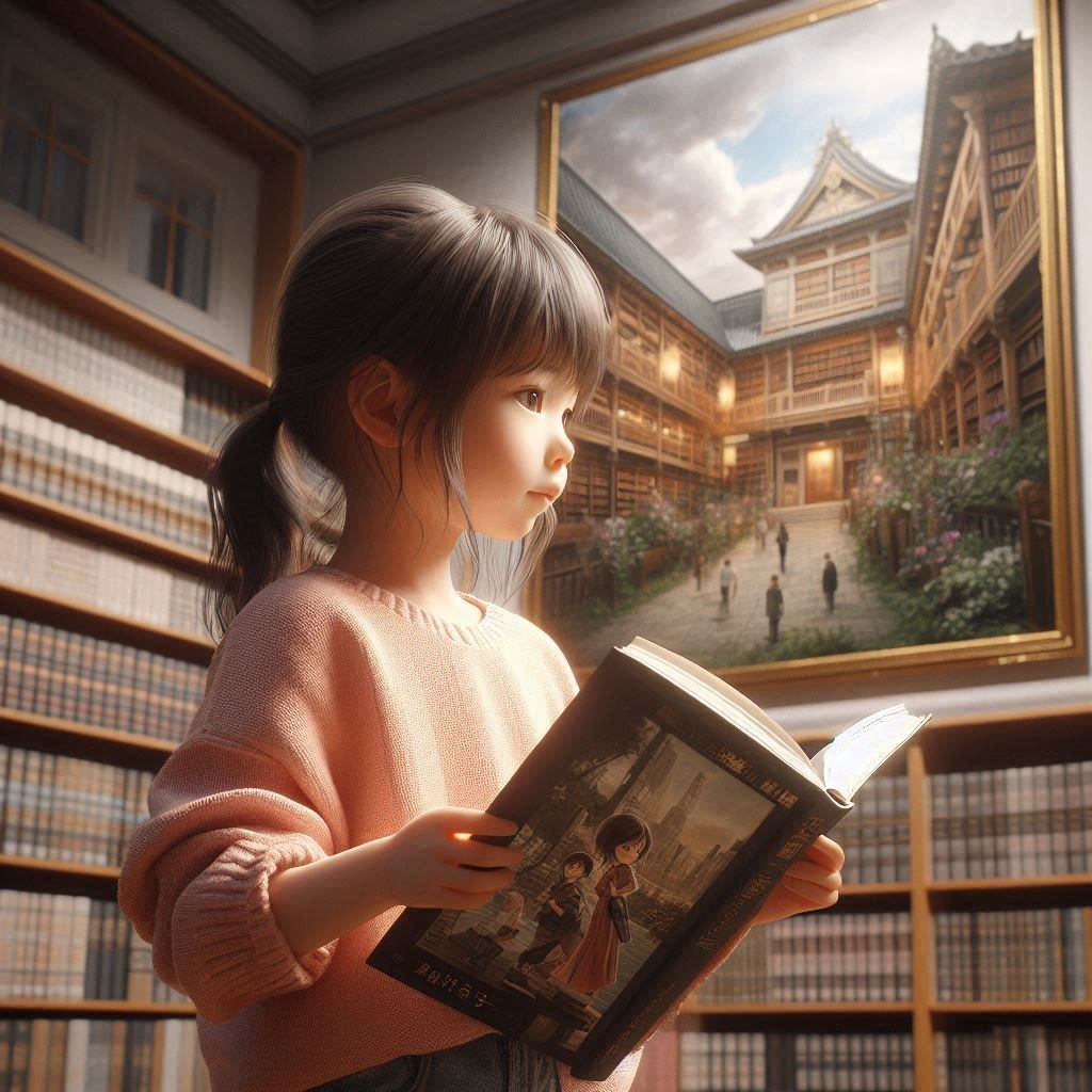 In the manga library