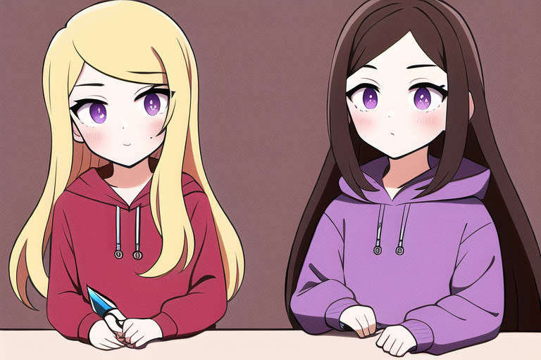 Evolet and Veronica, B-F-F