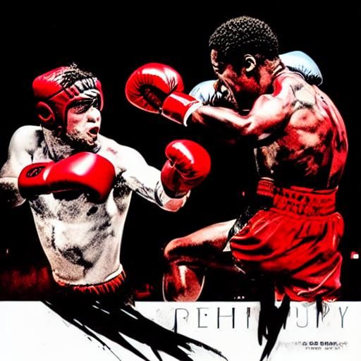 Illustrated with black ink and red lipstick In the style of Ralph