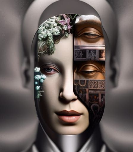 Surreal Odor, Silver Nitrate Photograph, Hyperrealistic