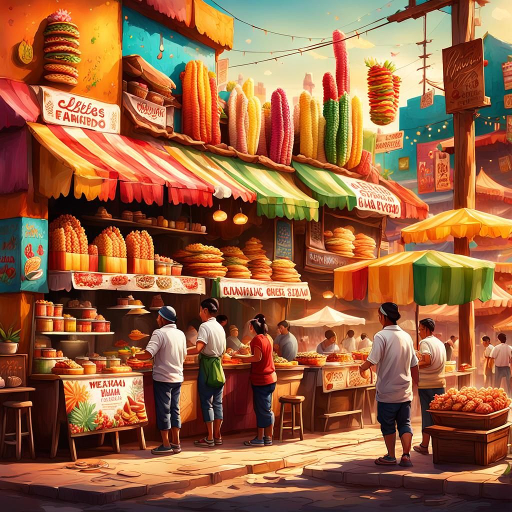 Mexican street food festival