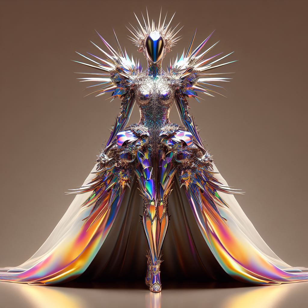 Wedding Dress Armor AI Generated Artwork NightCafe Creator