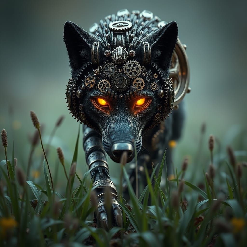 Stalking Wolf  by @p1erx0R