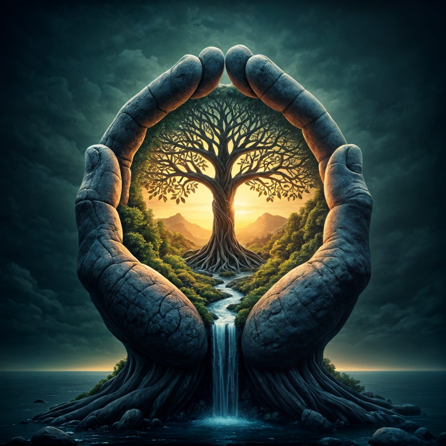 "Crann Bethadh" - Celtic Tree of Life  by @Clive