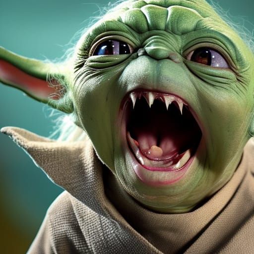 Other Deranged Members of Yoda's Species Scream to Show Thei...