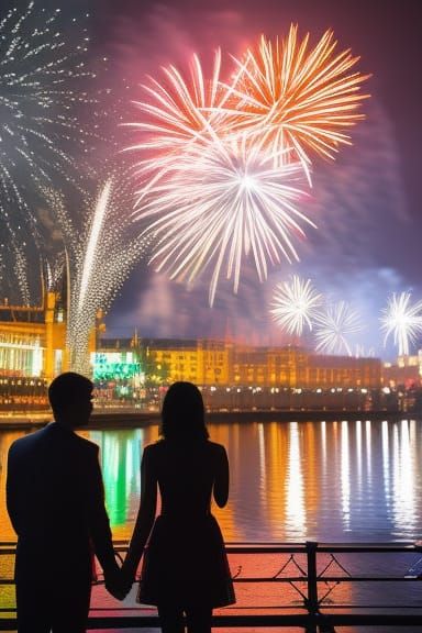 fireworks.