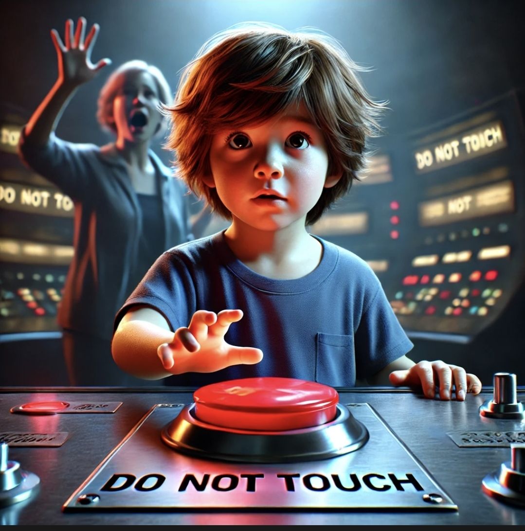 "The Temptation of the Forbidden Button"