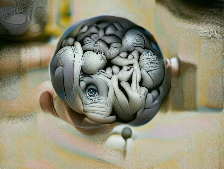 Ball of Confusion AI Generated Artwork NightCafe Creator