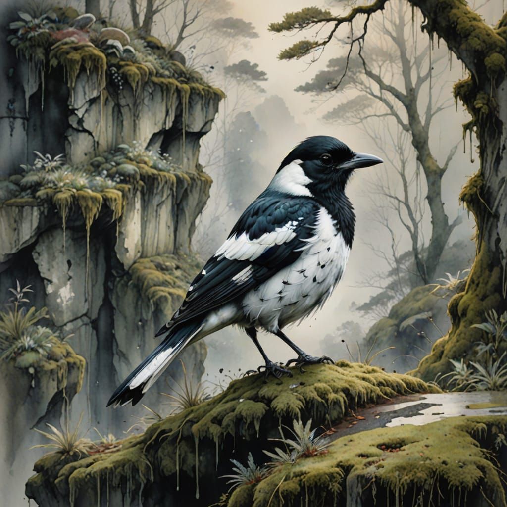 Magpie   by @Nina Camplin