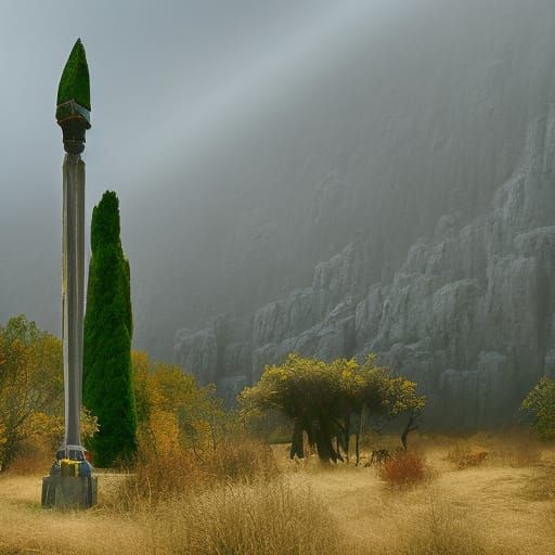 statue in some forgotten place__