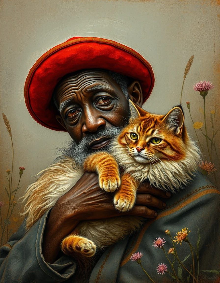 The Cat and The Old Man