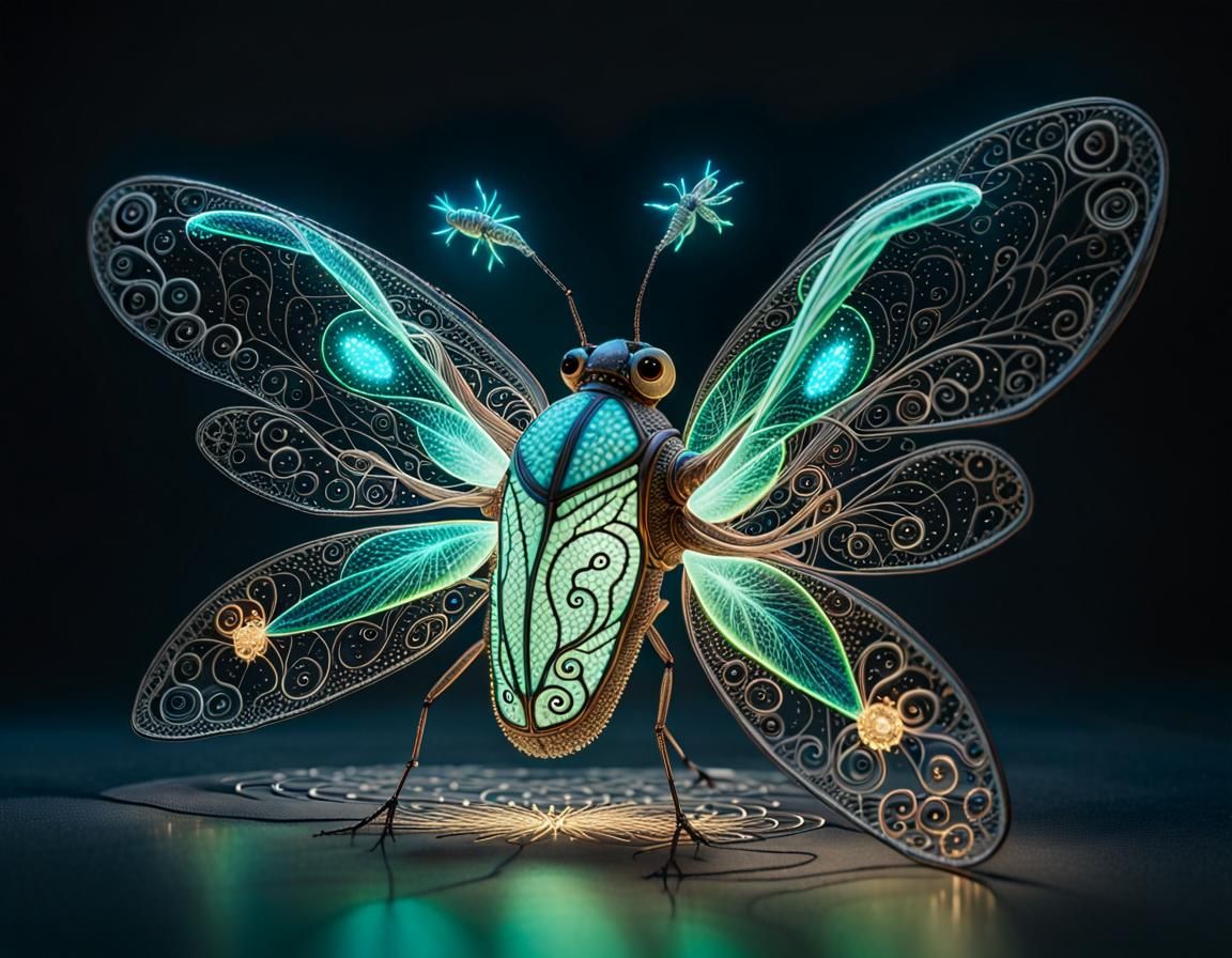 Giant Firefly  by @Kiwi99