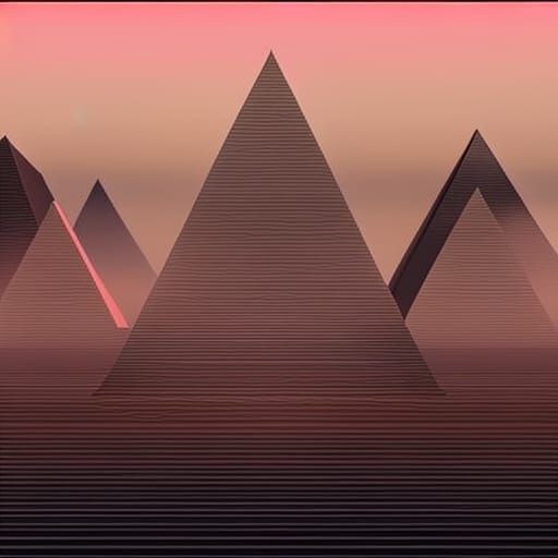 Pyramid retro future XIV