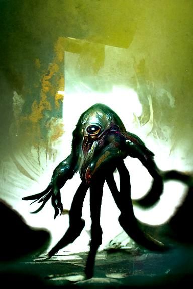 Squid Monster - AI Generated Artwork - NightCafe Creator