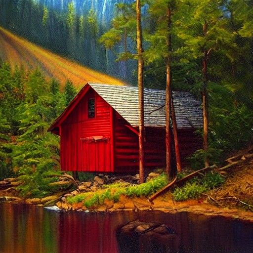 cabin in astrid land
