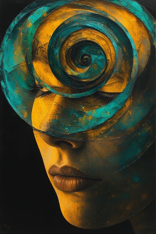 Spiral portrait -3