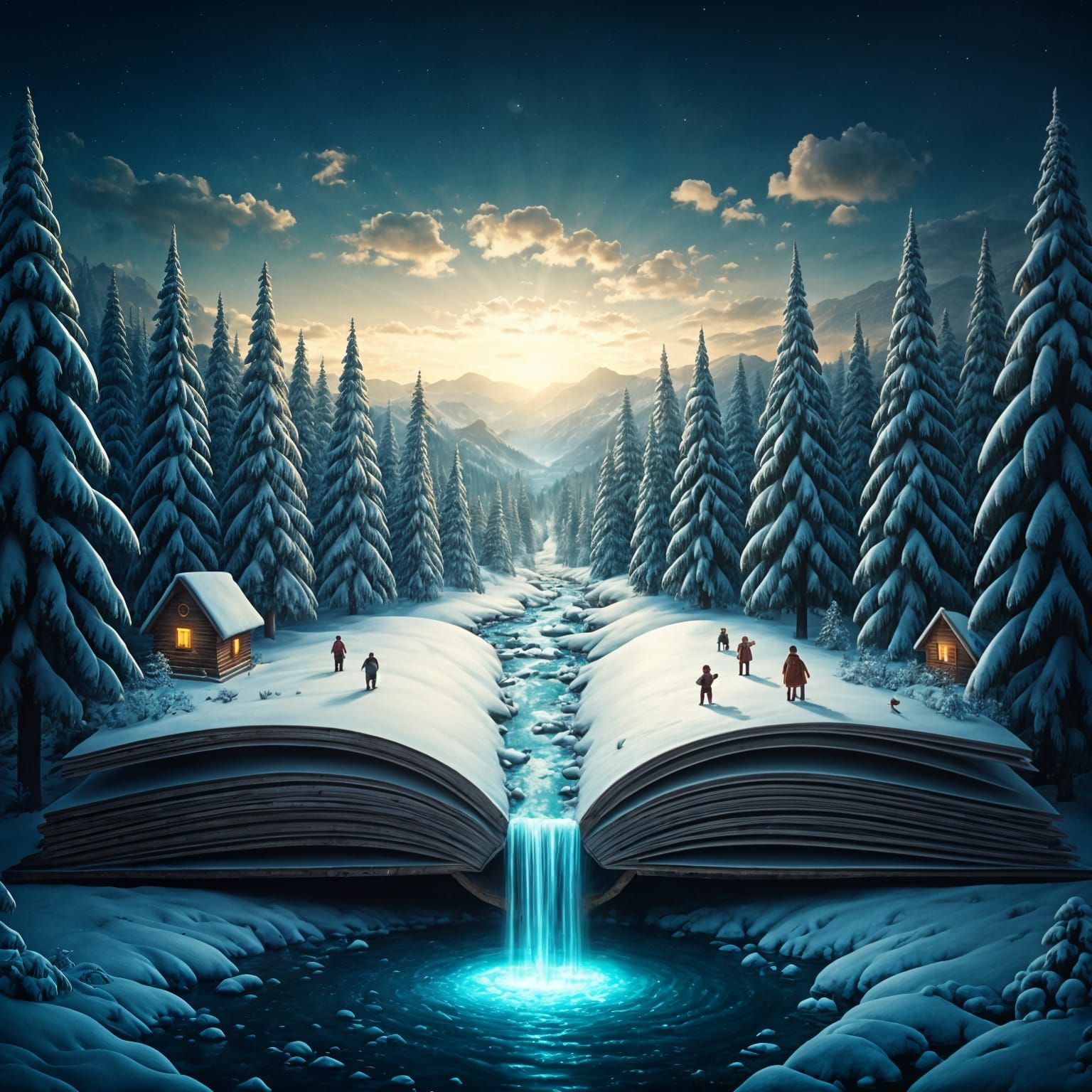 winter's tale  by @dizzy